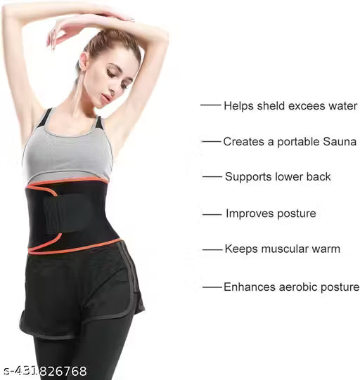 Sweat Belt - Hot Body Shaper Belly Fat Burner For Men & Women